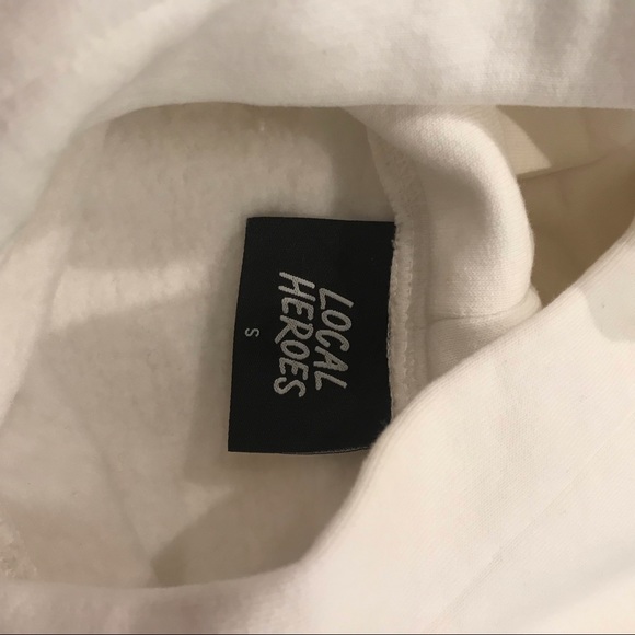 Local Heroes Heartbreaker white hoodie - S - Picture 2 of 2